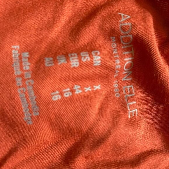 Addition Elle Size X NEW With Tags Buttery Soft Tee, Crimson Colour - Picture 3 of 3
